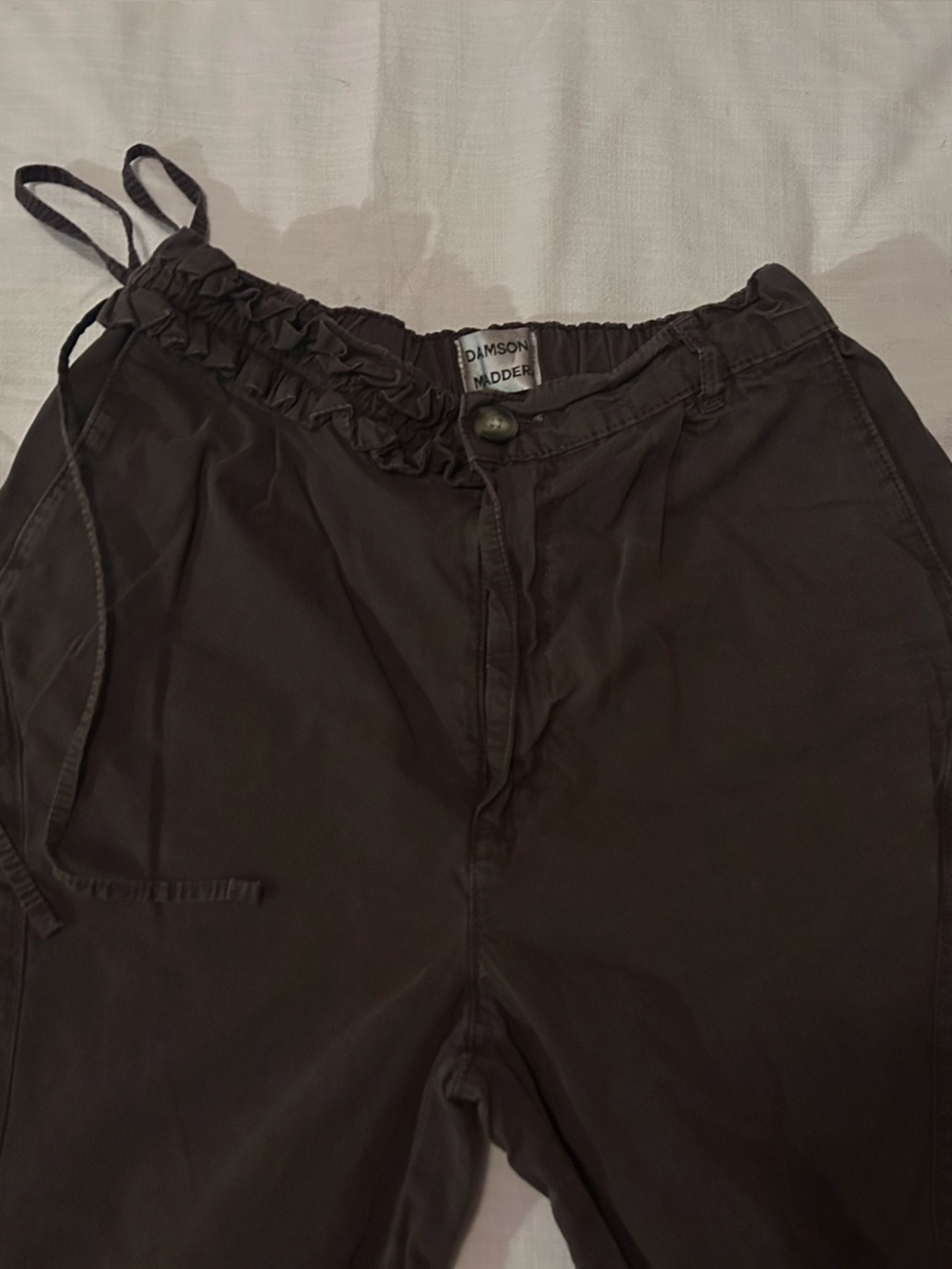 Damson Madder Liv Trouser- Brown size 6 - Picture 12 of 14